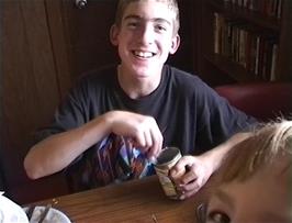 Matthew John prefers his creamed rice with nutmeg - and straight from the tin